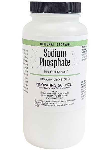 Sodium Phosphate Dibasic, Anhydrous, 500 g