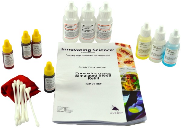 Forensics Using Simulated Blood Kit - Refill