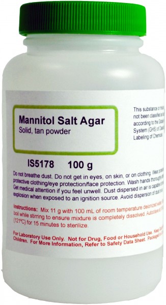 Mannitol Salt Agar 100G