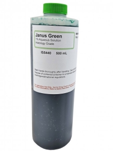 Janus Green, 1% Aqueous (Histology Grade), 500 mL