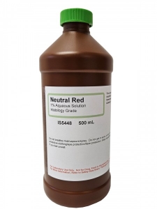 Neutral Red, 1% Aqueous (Histology Grade), 500 mL