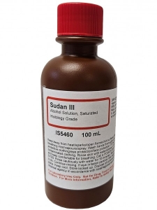 Sudan III, Saturated Aqueous (Histology Grade), 100 mL