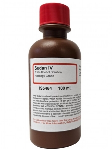 Sudan IV, Saturated Aqueous (Histology Grade), 100 mL
