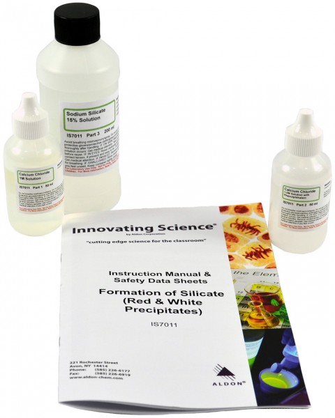 Formation of Silicate  (Red & White Precipitates) Kit