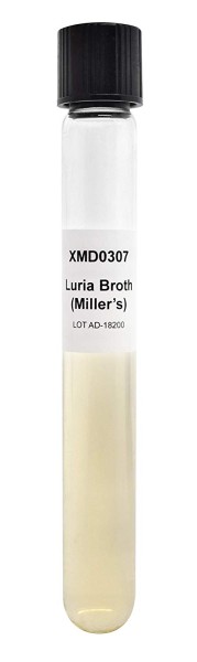 Luria Broth (Miller's), Prepared Microbiological Media